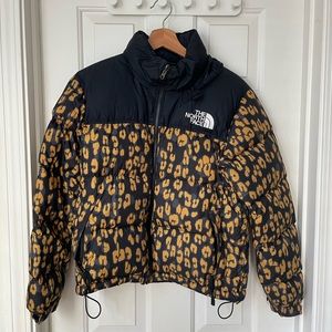 The North Face 1996 Retro Nuptse Down Puffer Jacket Leopard